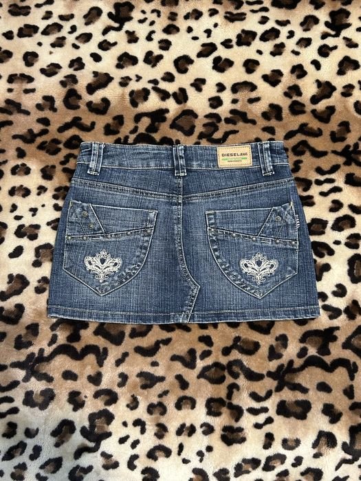 Женская Diesel Юбка Синяя 25
