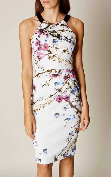 Женский Karen Millen Платье Разноцветный UK 8