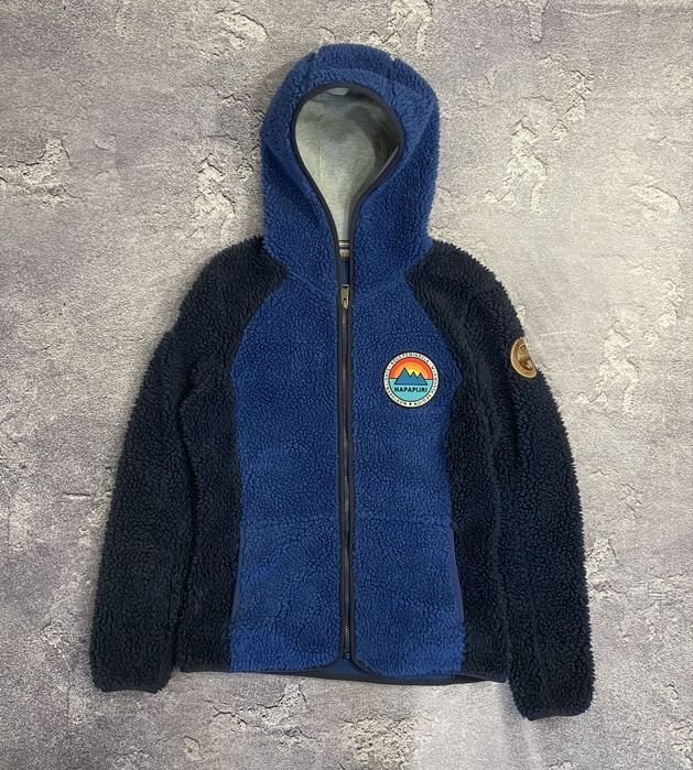 Мужской Napapijri Свитер Синий 36