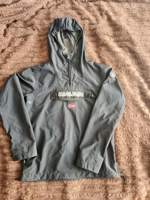 Мужской Napapijri Ветровка Серый 38