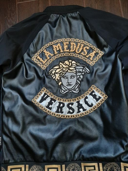 Damen Versace Jacke Schwarz 38