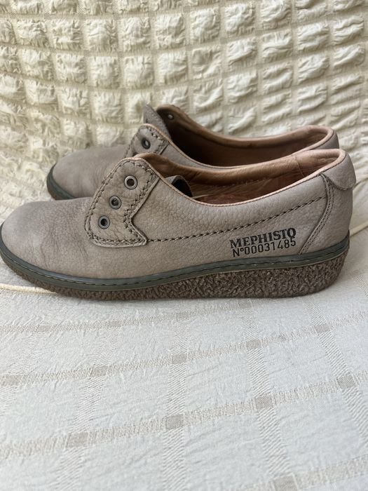 Женские Туфли Оливковые Натуральная Кожа 38