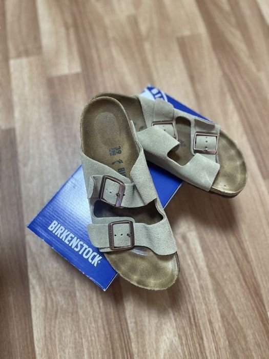 Donna Birkenstock Pantofole Beige 39