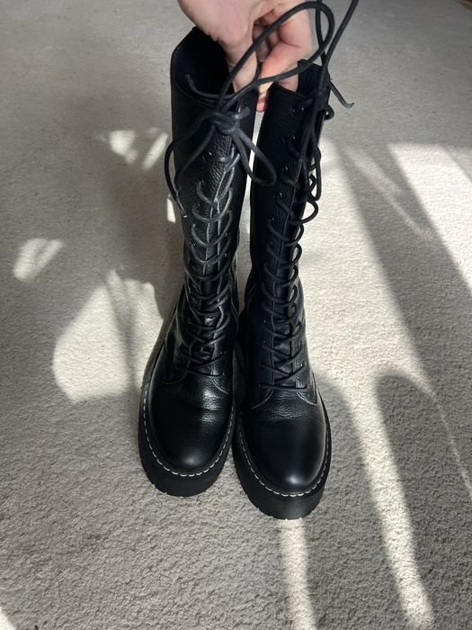 Женские Steve Madden Ботинки Чёрные 40