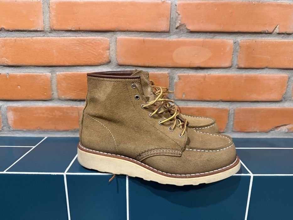 Women Red Wing Boots Beige 38