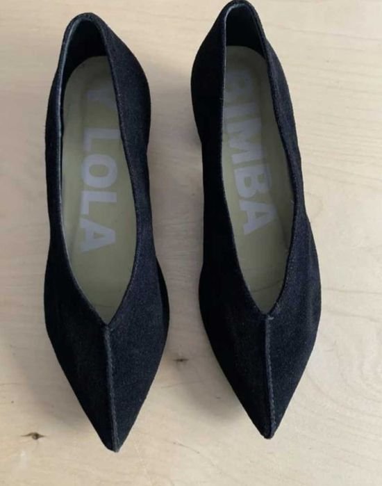 Женские Bimba Y Lola Туфли Чёрные Замша 38