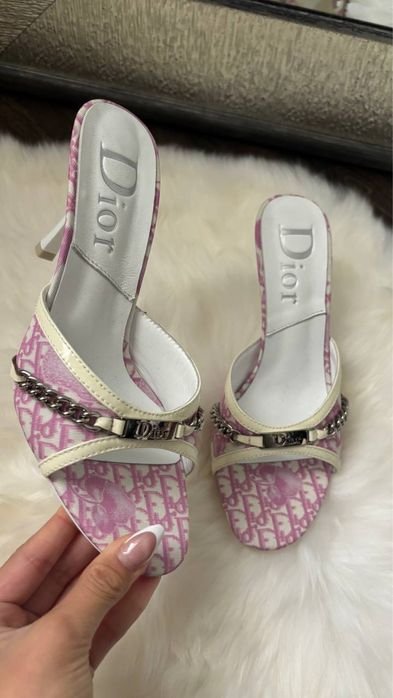 Women Dior Heels Pink 36-40