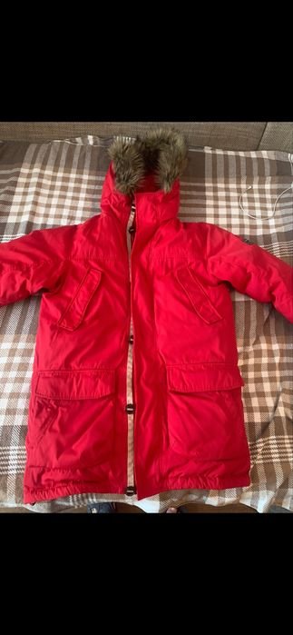 Uomo Peak Performance Parka Rossa 40