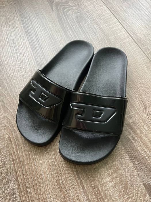Женские Diesel Шлепанцы Чёрные 36