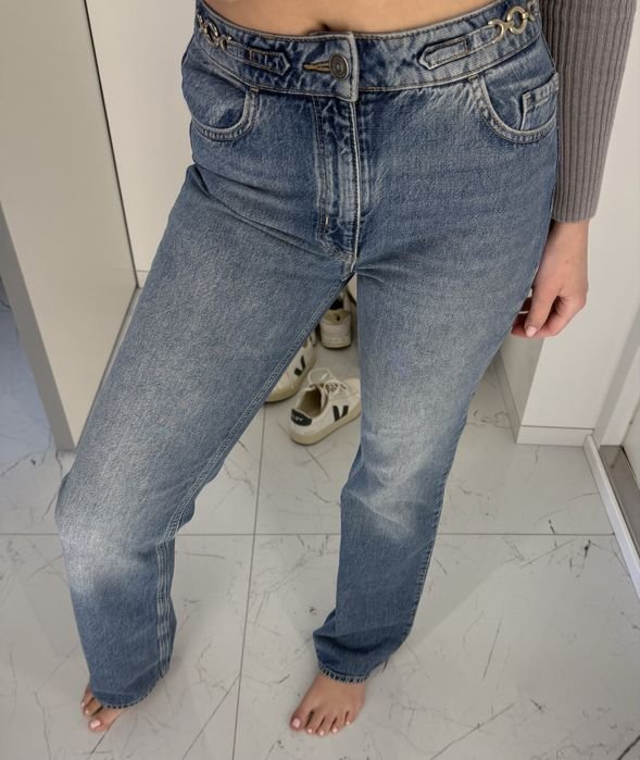 Men Massimo Dutti Jeans Navy Denim 30