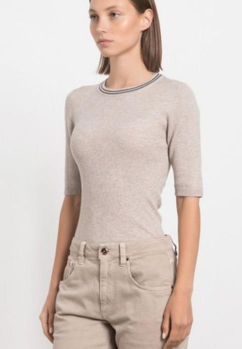 Женский Everlane Свитер Бежевый Шерсть 38