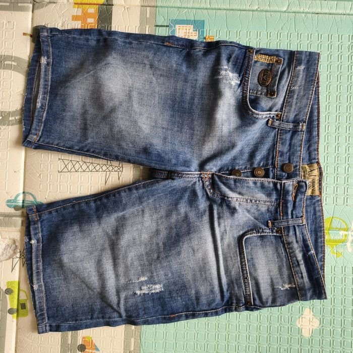 Женские Armani Шорты Синие