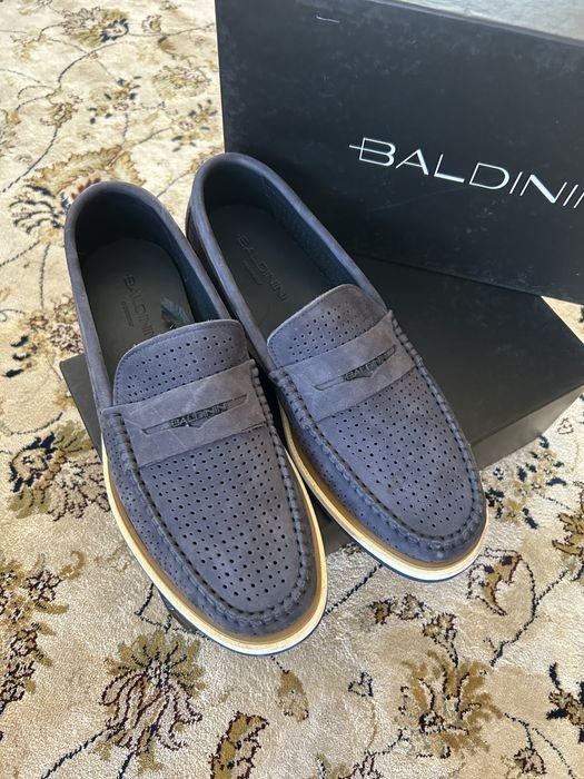 Herren Baldinini Slipper Blau 42