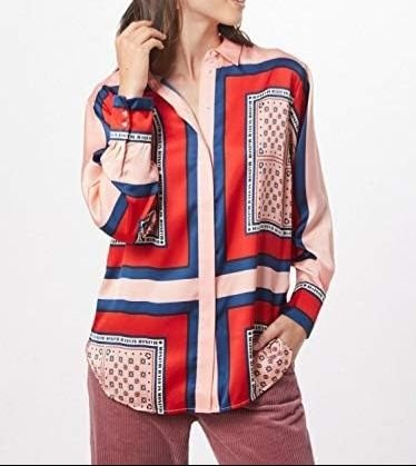 Женская Scotch & Soda Рубашка Многоцветный