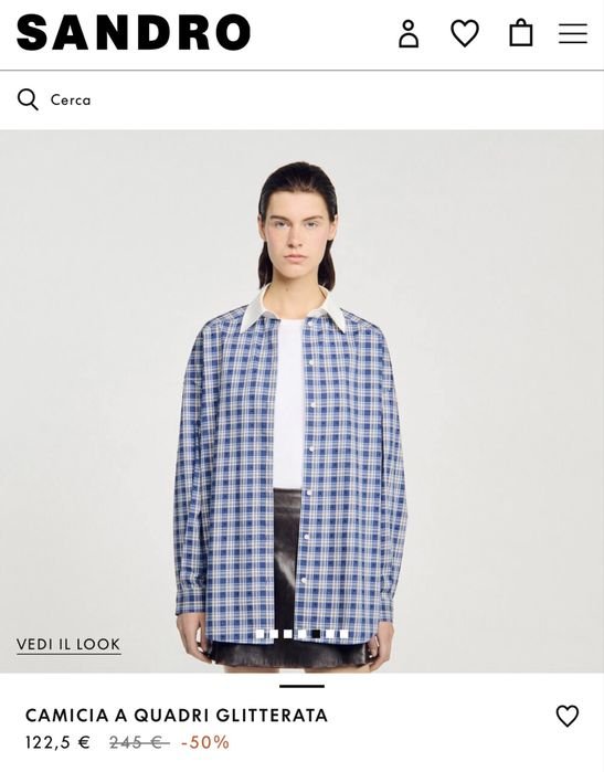 Men SandroParis Shirt Multicolor 0