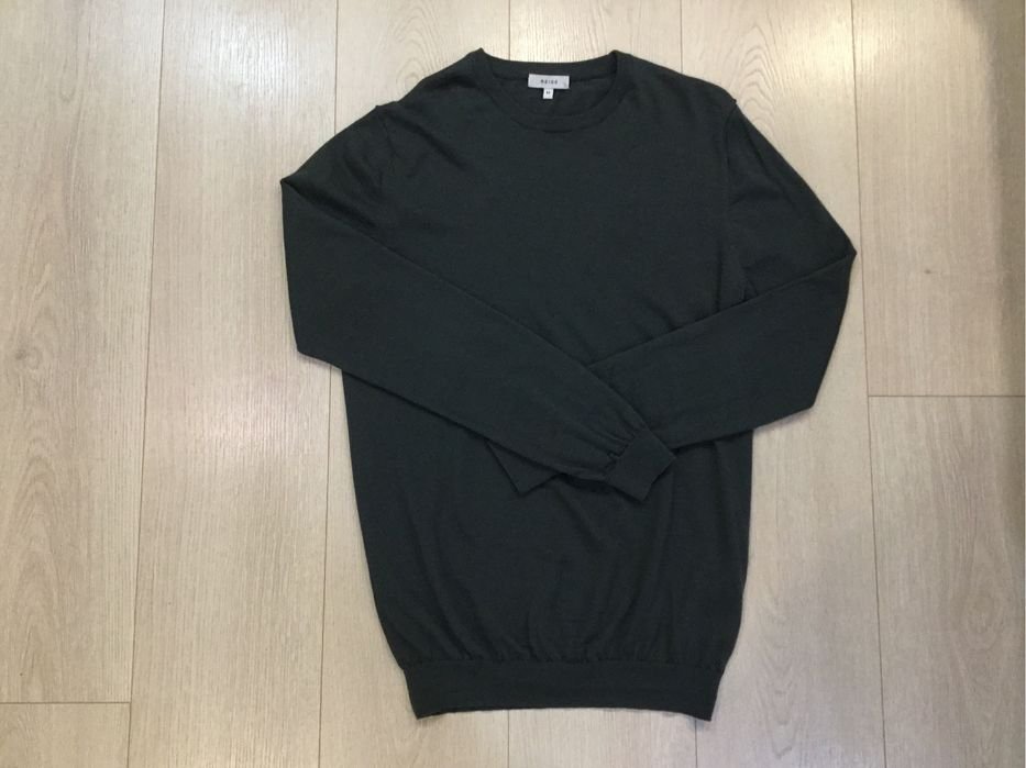 Мужской Reiss Светр Серый Вовна 38