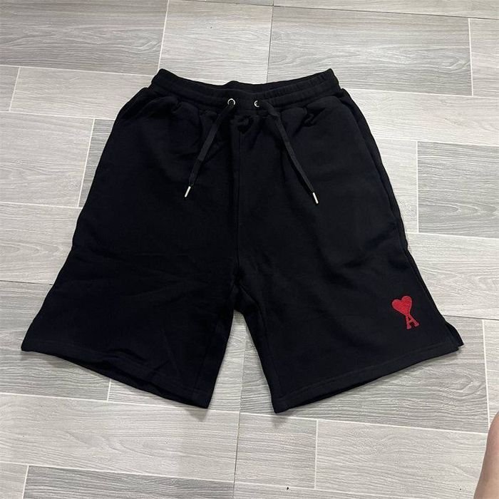 Uomo Ami Shorts Nero Altro Materiale S