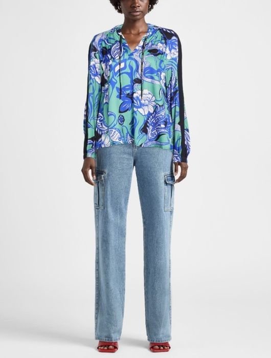 Женский Marc Cain Блуза Разноцветный 4