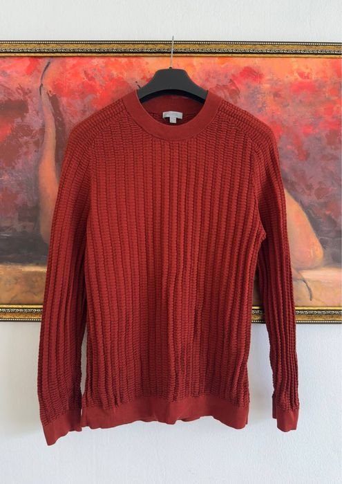 Herren Cos Pullover Rot