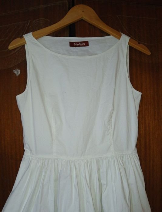 Женский Max Mara Платье Белое 36