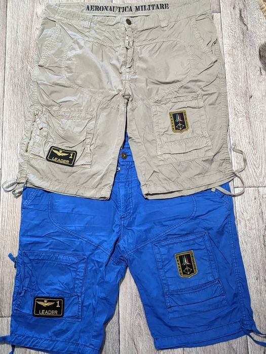 Мужской Aeronautica Militare Шорты Тёмно-синий 40