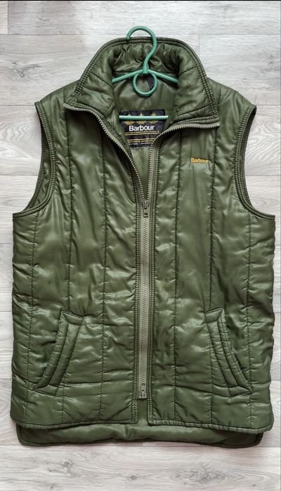 Homme Barbour Gilet Vert