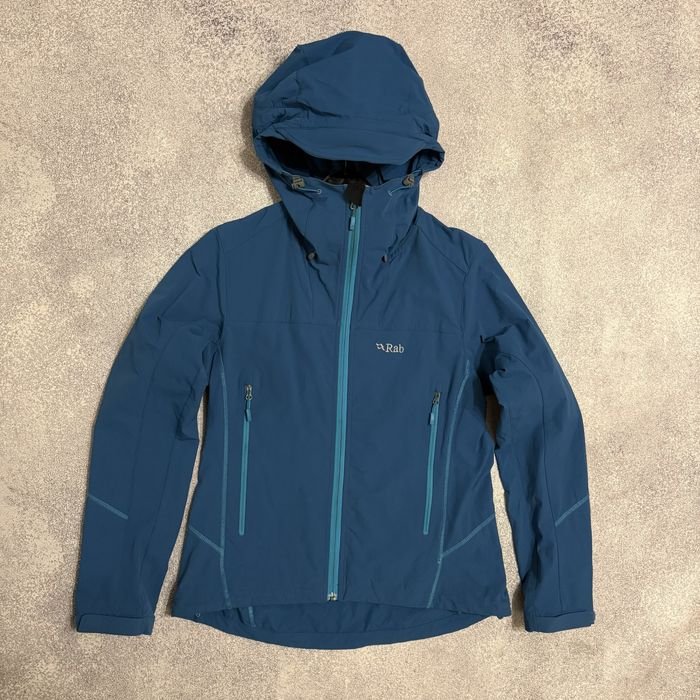 Femme RAB Firewall Jacket Bleu Marine 38