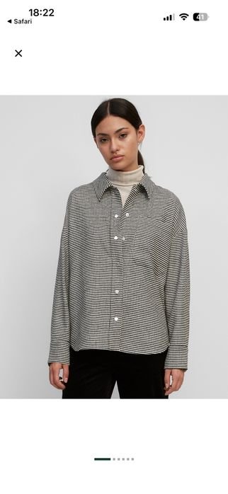 Женская Marc O Polo Сорочка Чёрная