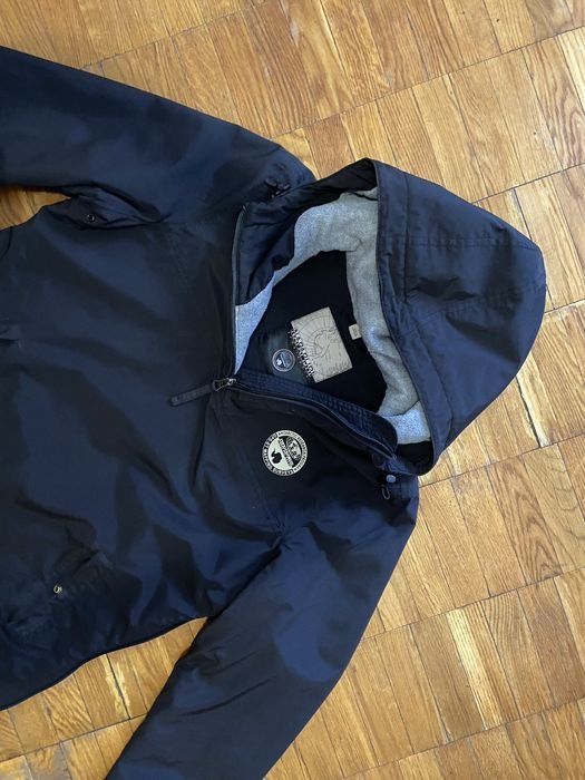 Мужской Napapijri Куртка Чёрный 36