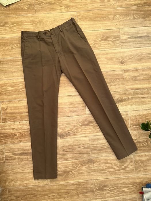 Мужские Loro Piana Штаны Коричневый 41