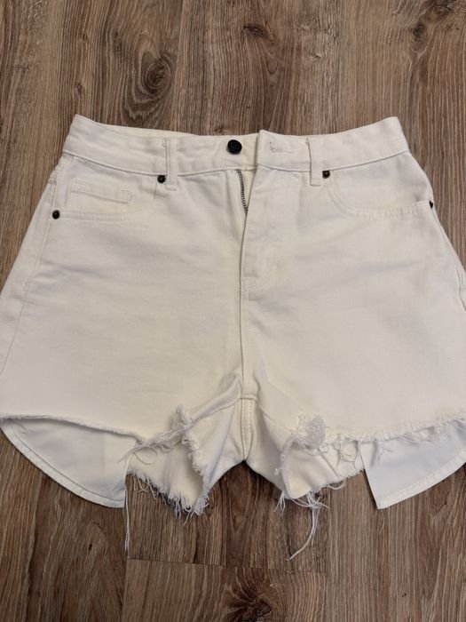 Femme Saint Laurent Shorts Blanc 36