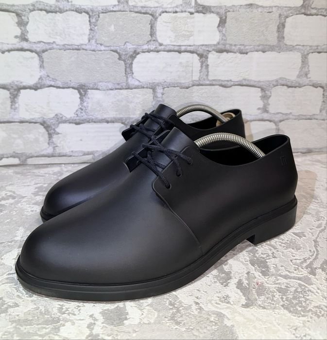 Мужские Melissa Туфли Чёрные Гума 42.5