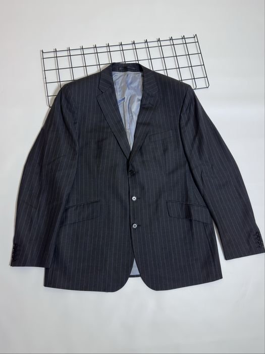 Men Mulberry Suit Grey Wool/Cashmere 42