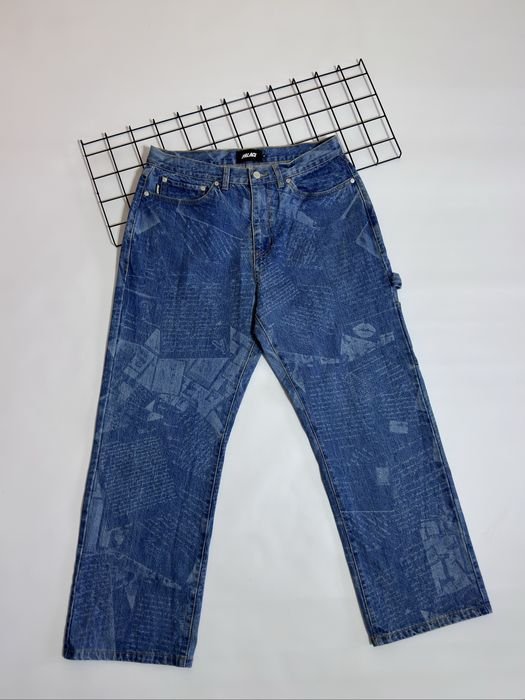 Мужской Palace London Джинсы Тёмно-синий Джинс 32