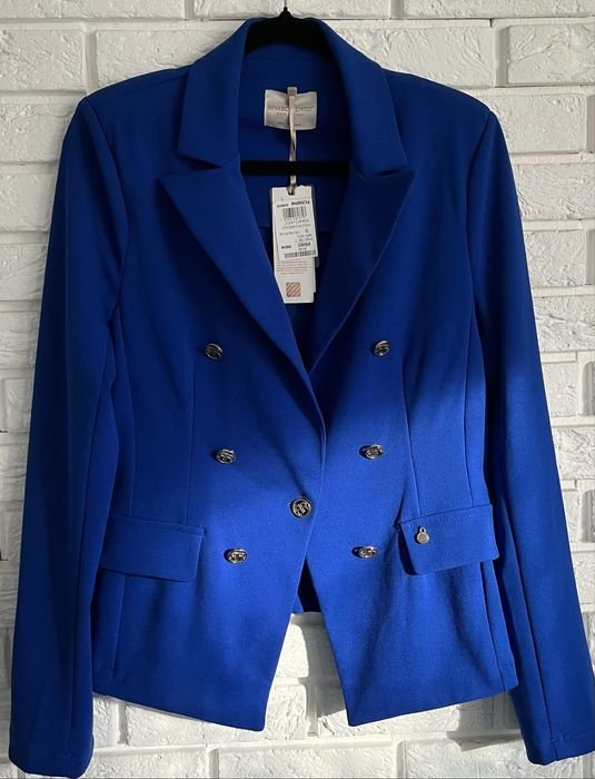 Damen Rinascimento Sakko Marineblau Polyester 38