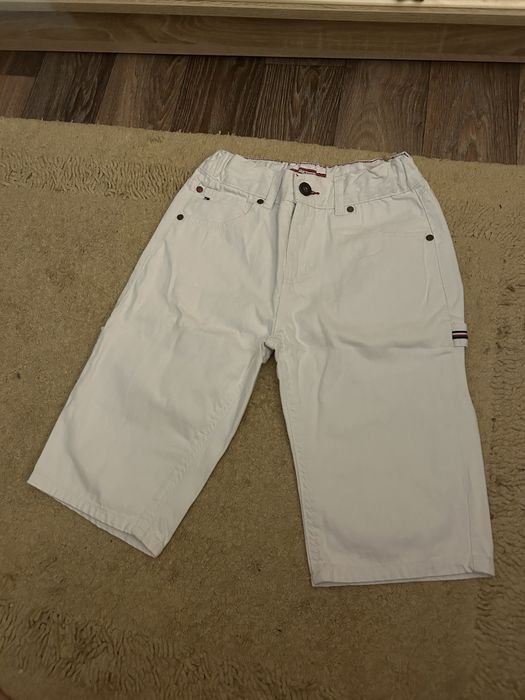 Unisex Tommy Hilfiger Shorts Blu Cotone XS-S