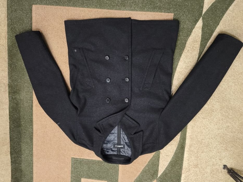 Мужской Strellson Пальто Чёрный Вовна 42