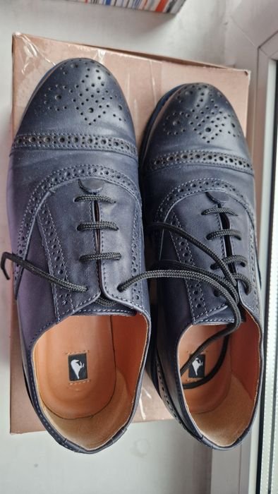 Женские Carlo Pazolini Ботинки Синие Кожа 36