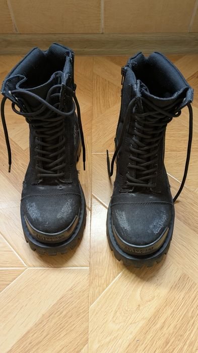 Мужские Balenciaga Чоботи Чёрные