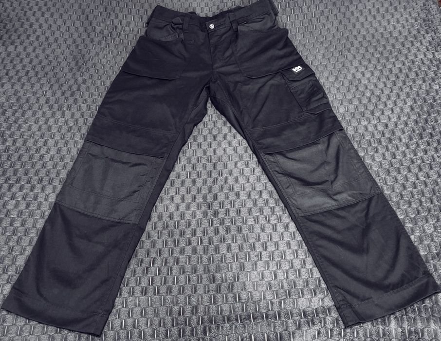 Мужские Helly Hansen Рабочие Штаны Чёрные 40