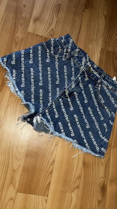 Женские Alexander Wang Шорты Синие