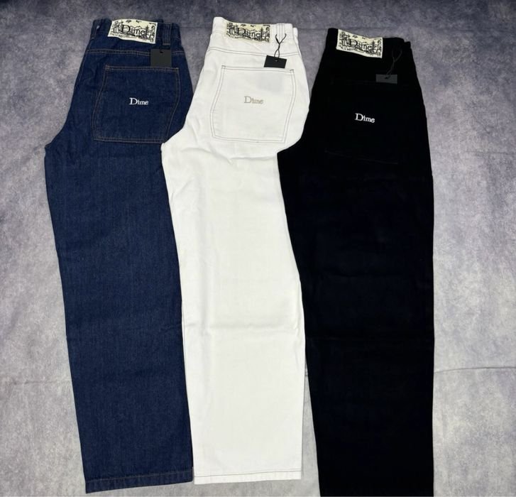 Men Dime Jeans Black Denim 30