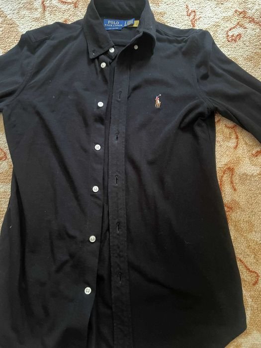 Men Ralph Lauren Shirt Black