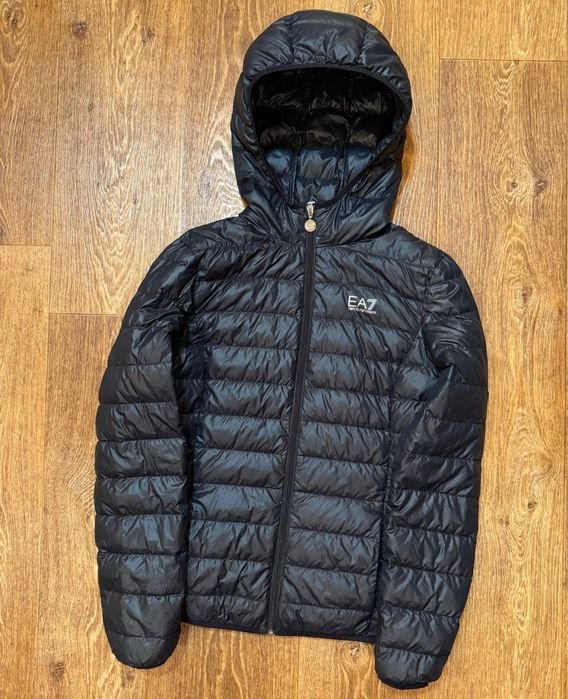 Женский Emporio Armani Микропуховик Чёрный M - L