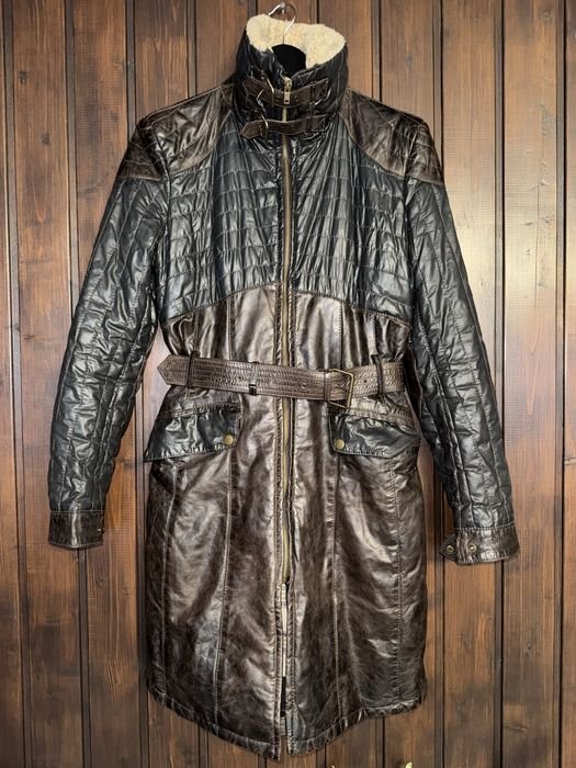 Женское Belstaff Пальто Коричневое M