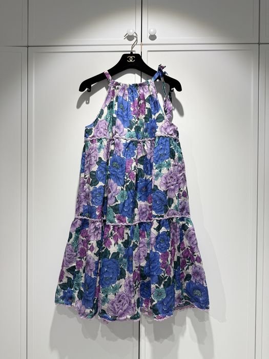 Женский Zimmermann Платье Фиолетовое Легкое