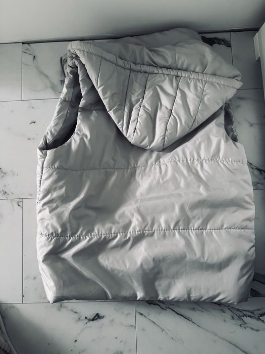 Damen Prada Weste Grau 38