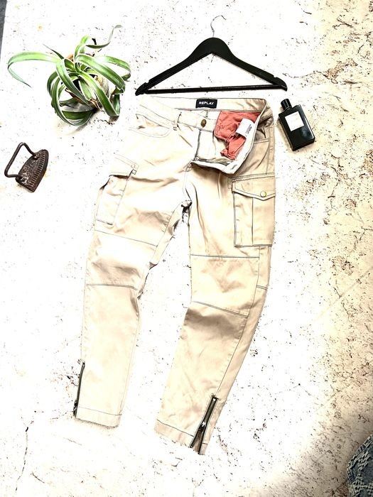 Homme Replay Pantalons Cargo 30-31