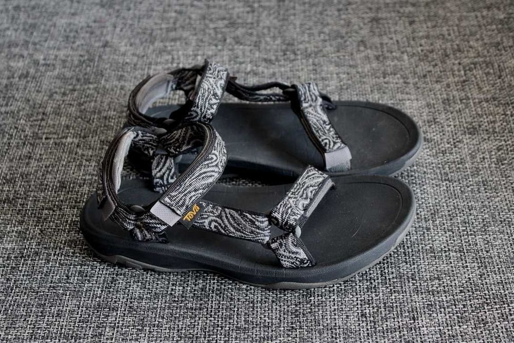 Женские Teva Босоножки Чёрные Текстиль 39