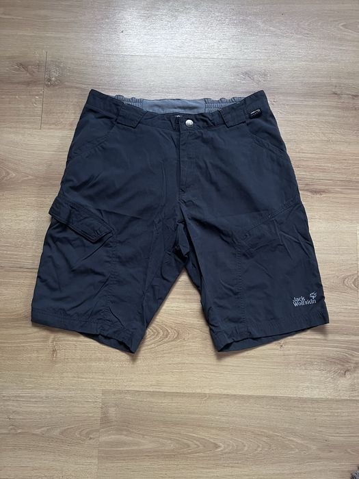 Мужские Jack Wolfskin Шорты Чёрные